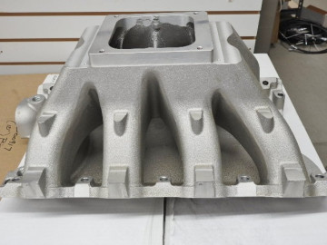 A460  BB FORD HEADS BIG V  Single Plane Manifold  Trick Flow Big-V 4500 Dominator